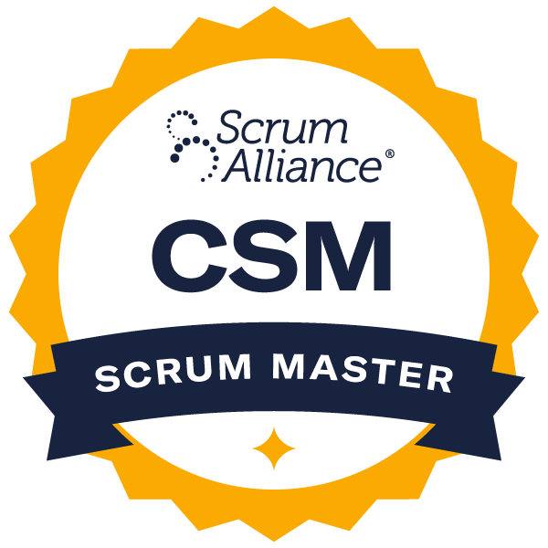 Scrum Alliance Certified ScrumMaster